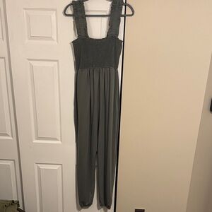 Sage Green Jumpsuit